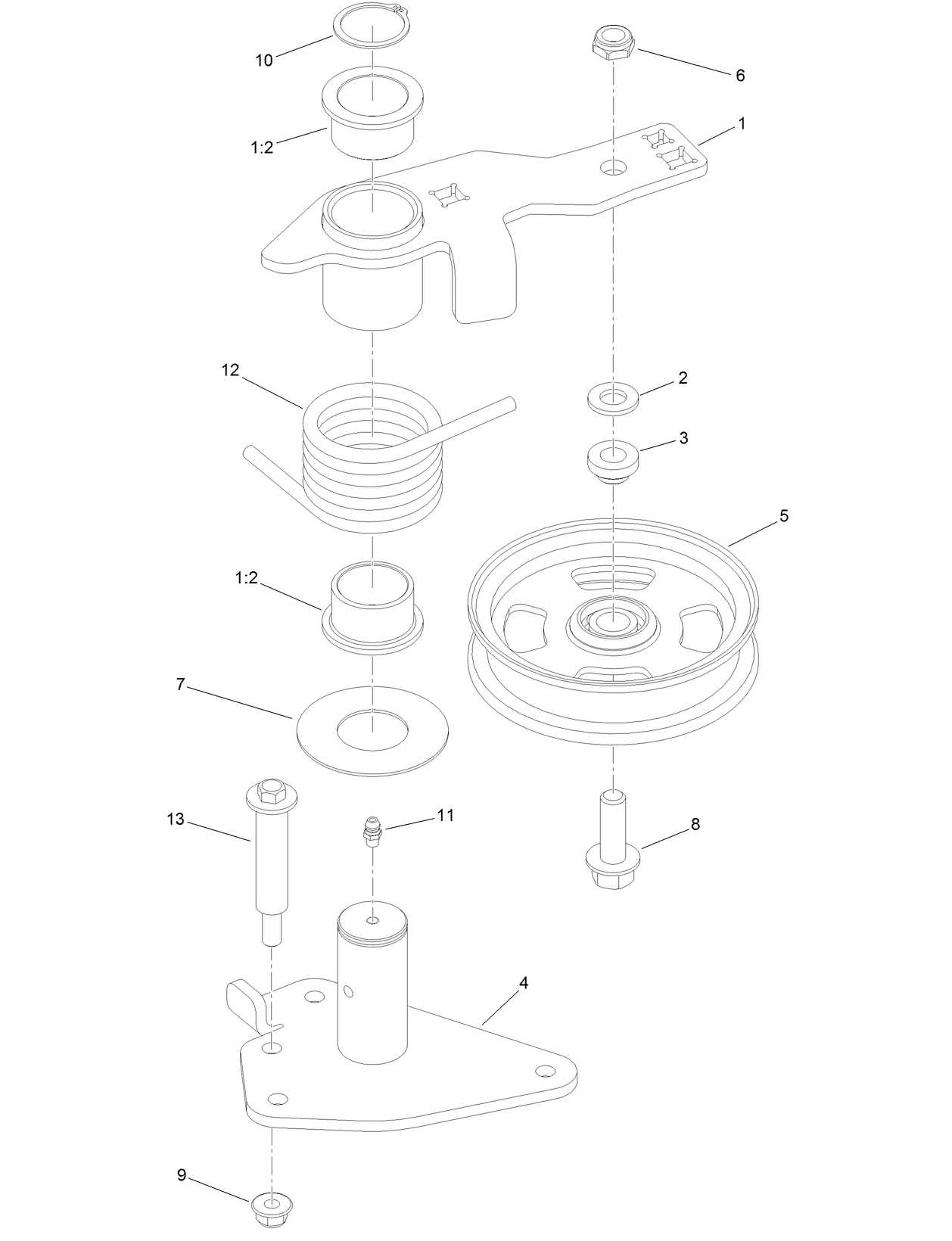 Tensioner Assembly No. 138-0266