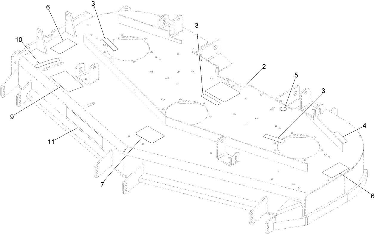 Deck Decal Assembly No. 140-1153