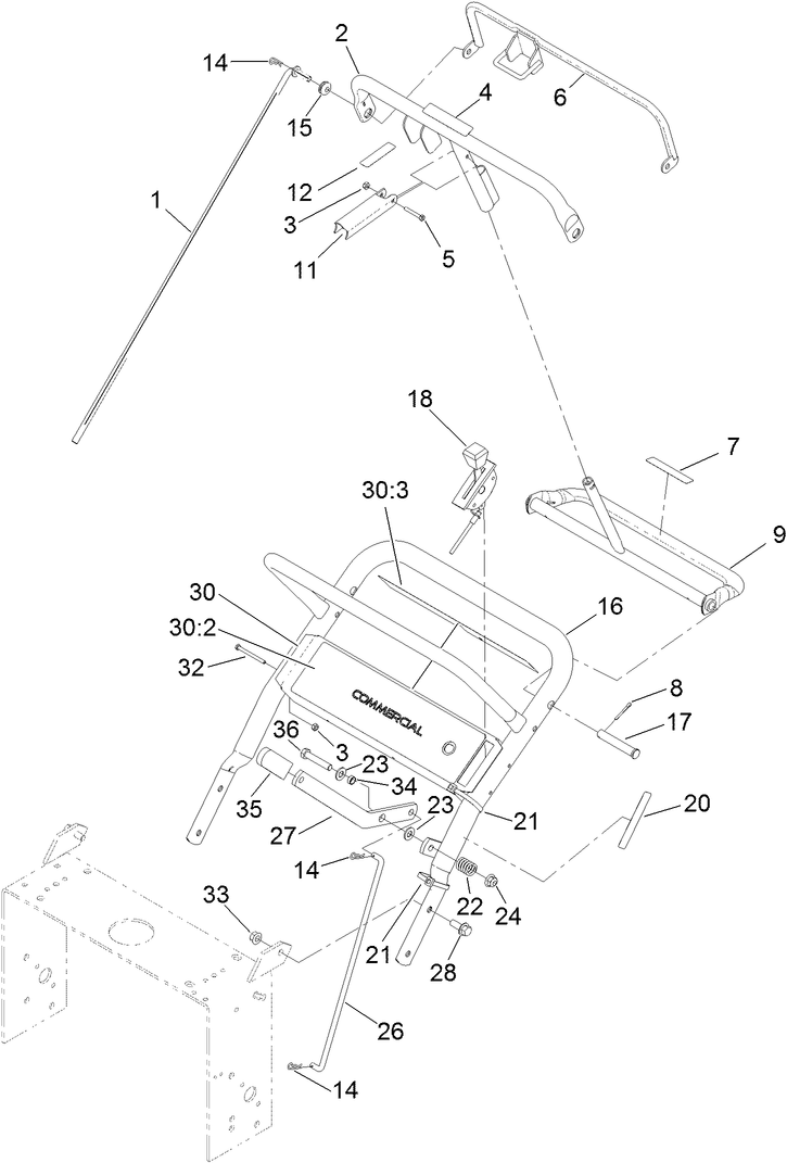 Handle and Control Assembly