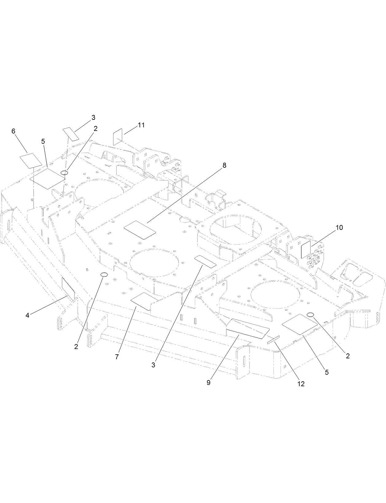 Deck Decal Assembly No. 138-4446SP