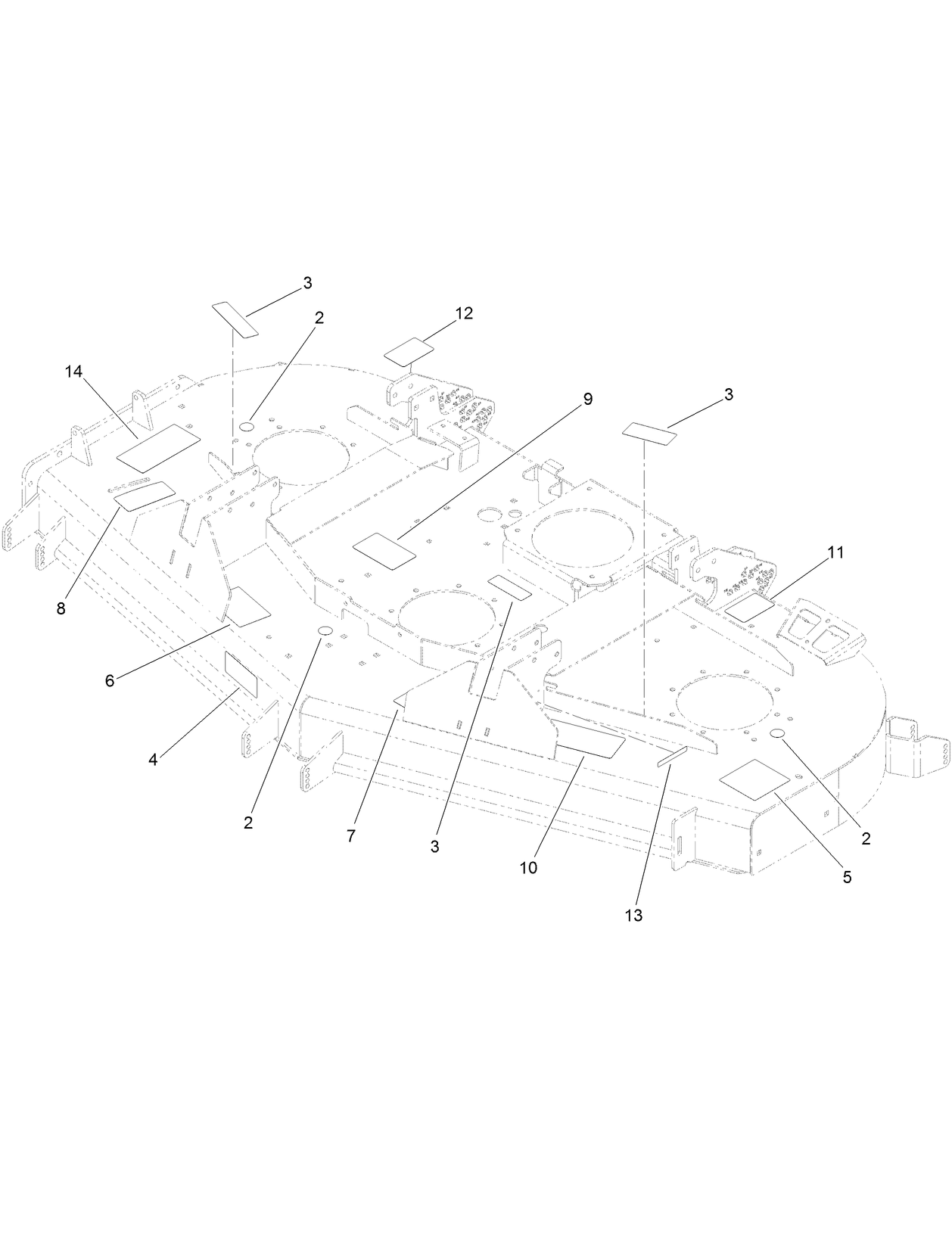 Deck Decal Assembly No. 138-4511SP