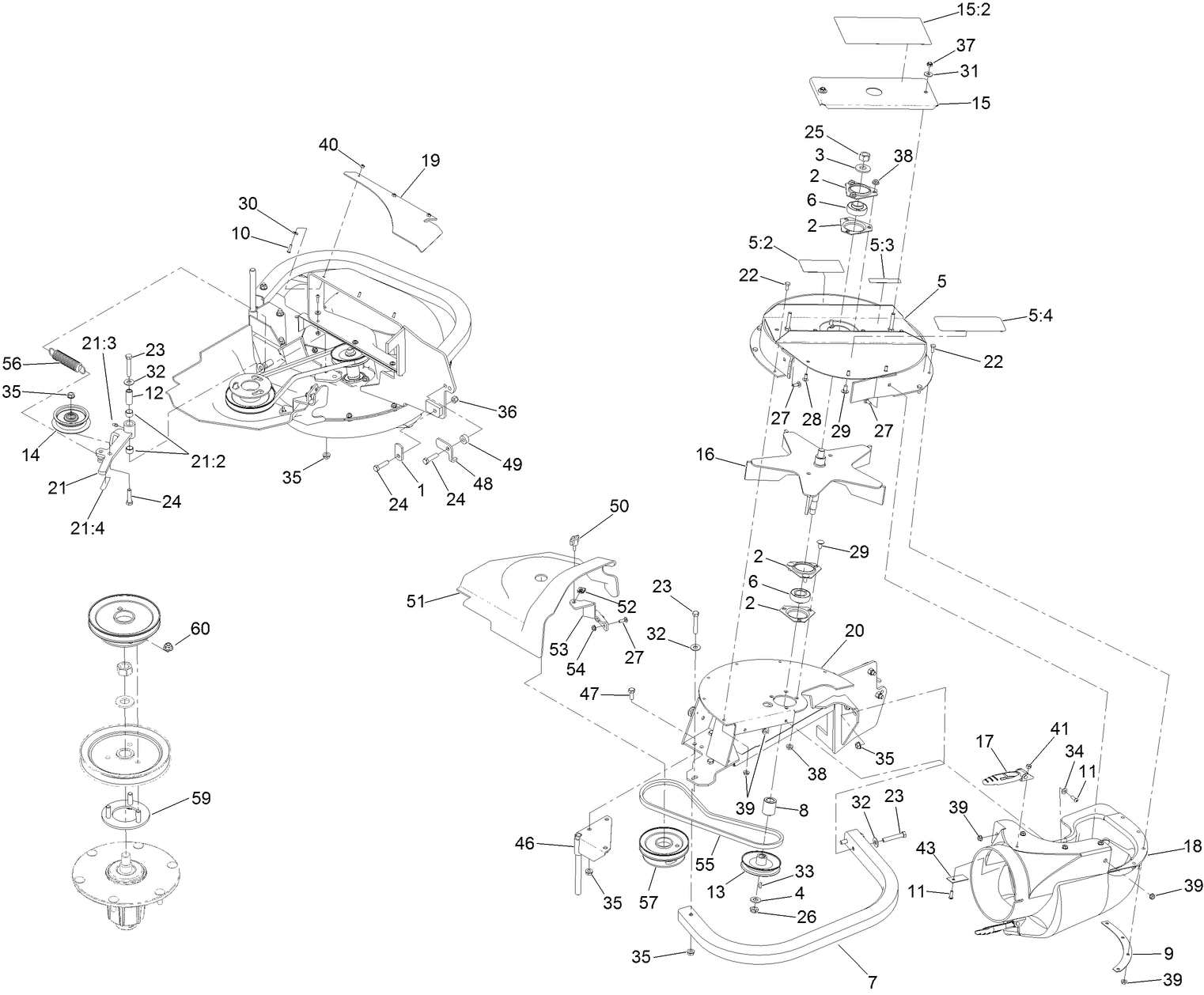 Blower and Drive Assembly