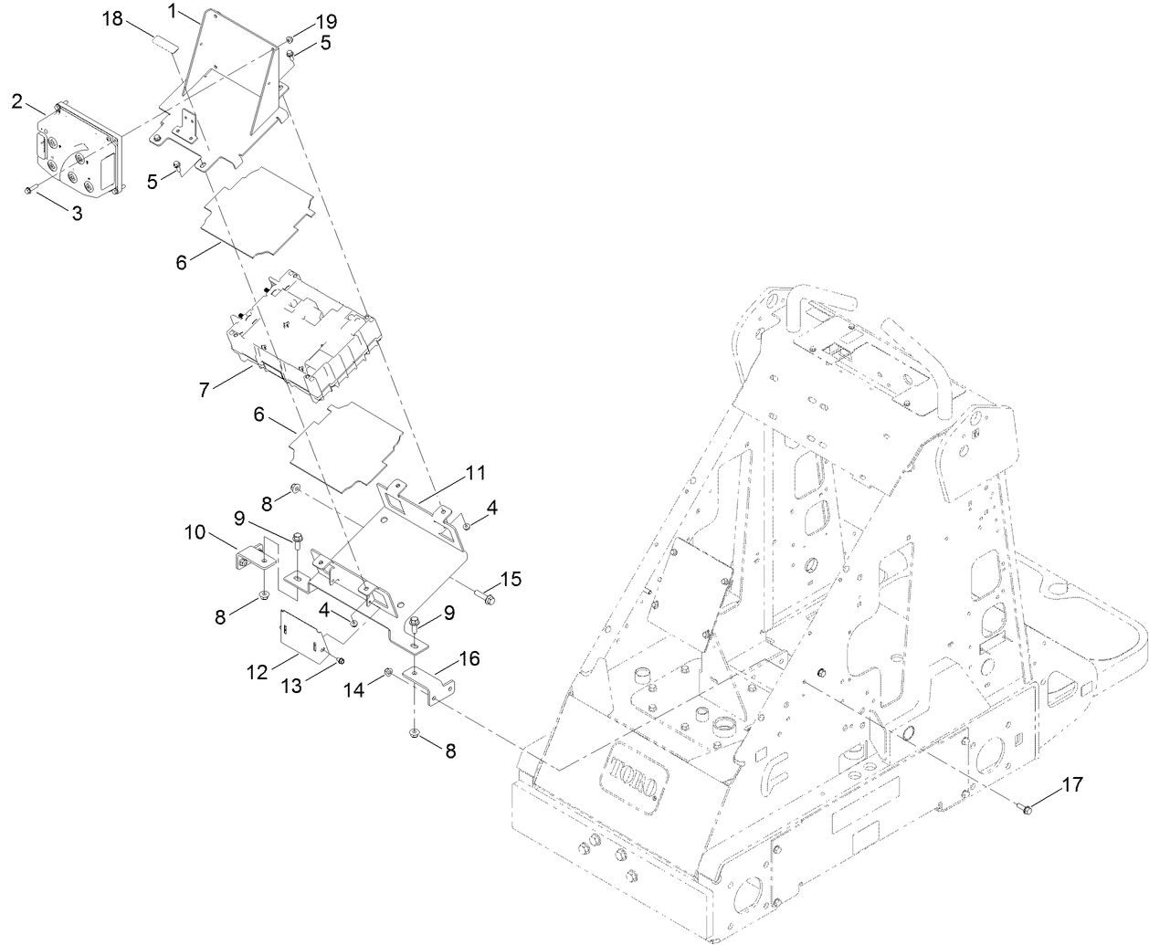 Controller Mount Assembly