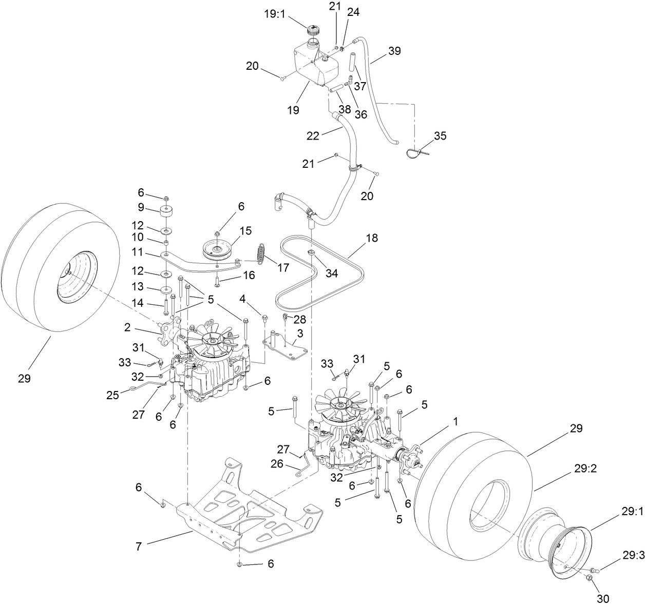 Ground Drive Assembly