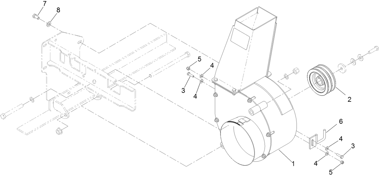 Blower Mounting Assembly