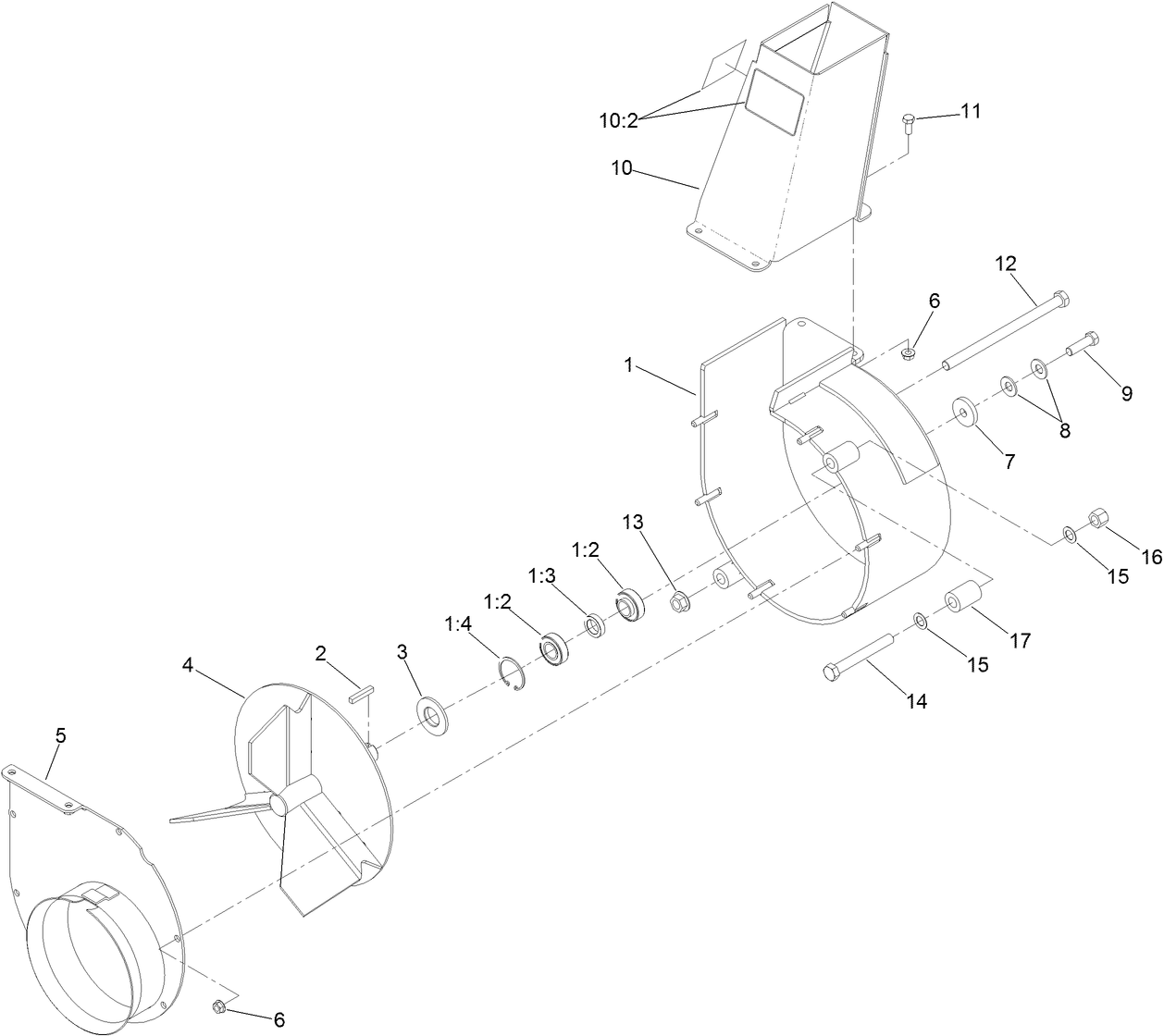 Blower Assembly No. 116-9649