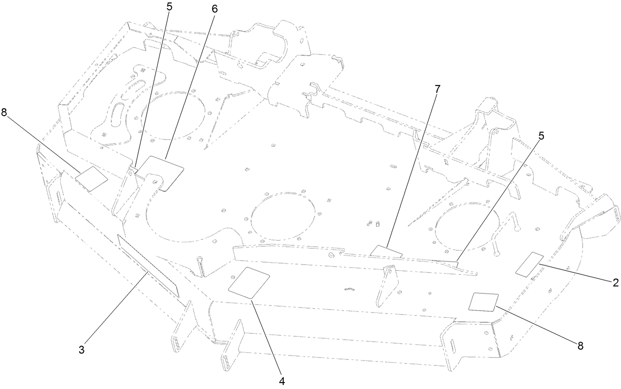 Deck Decal Assembly No. 140-0965