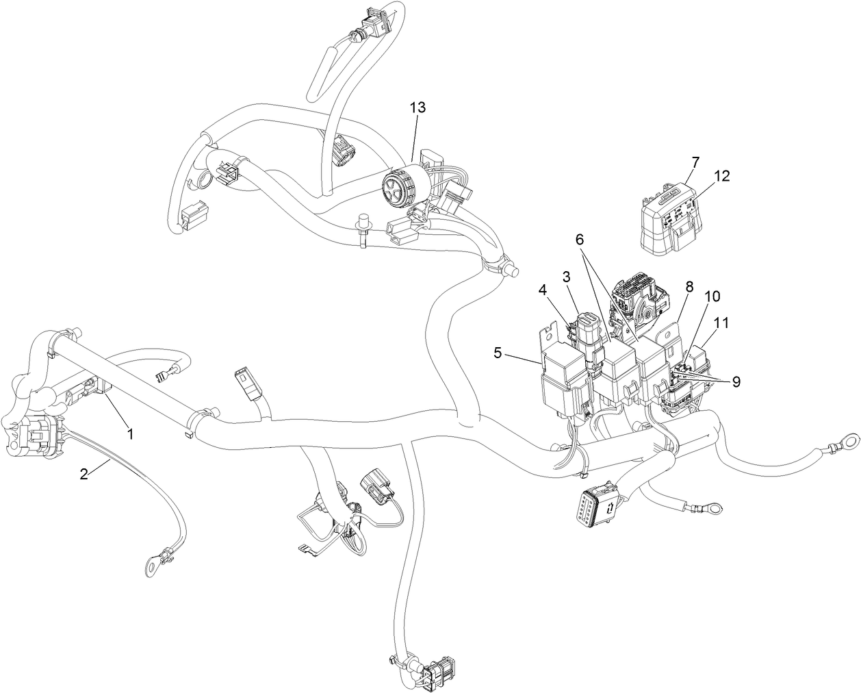 Harness Assembly No. 126-7387
