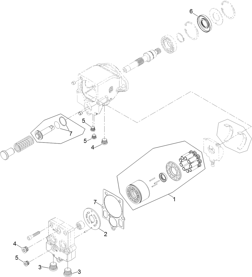 Piston Motor Assembly No. 136-2939