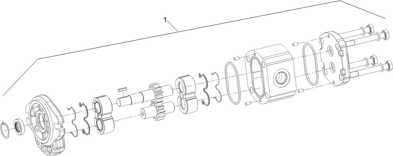Hydraulic Pump Assembly No. 139-7665