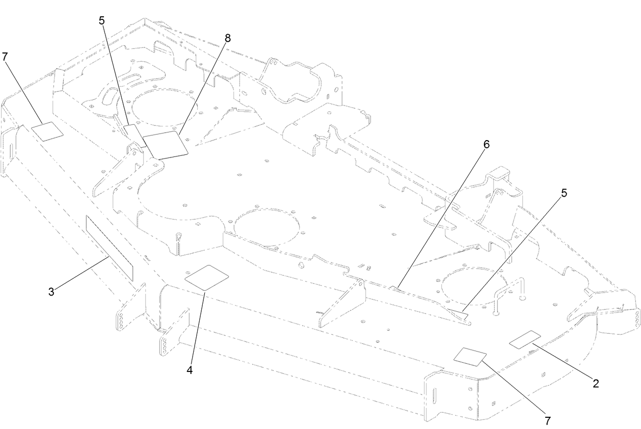 Deck Decal Assembly No. 140-0970