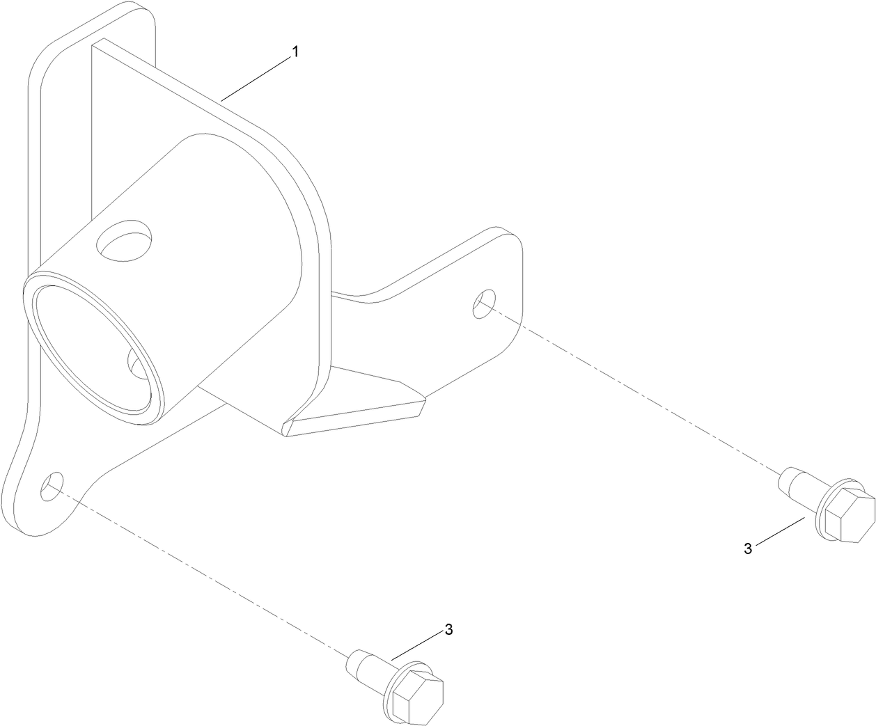 Jack Mount Assembly  No. 140-2711