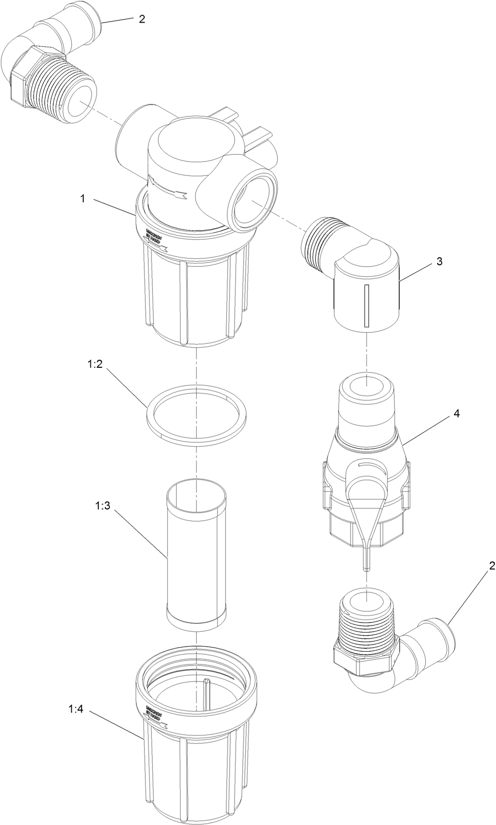 Strainer Assembly No. 126-4358