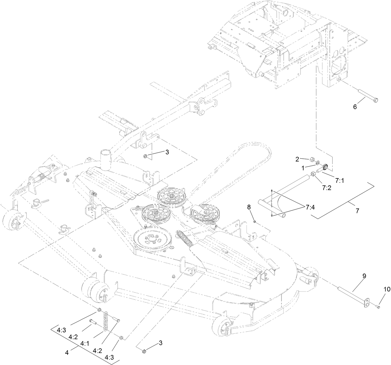 Deck Connection Assembly