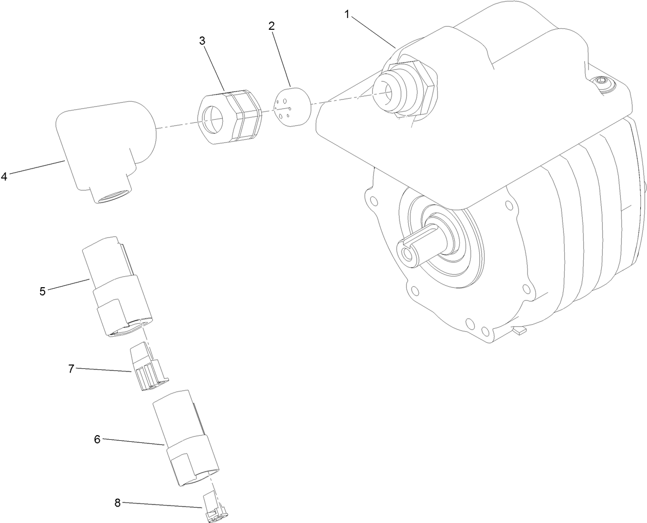 Electric Motor Assembly No. 138-8960