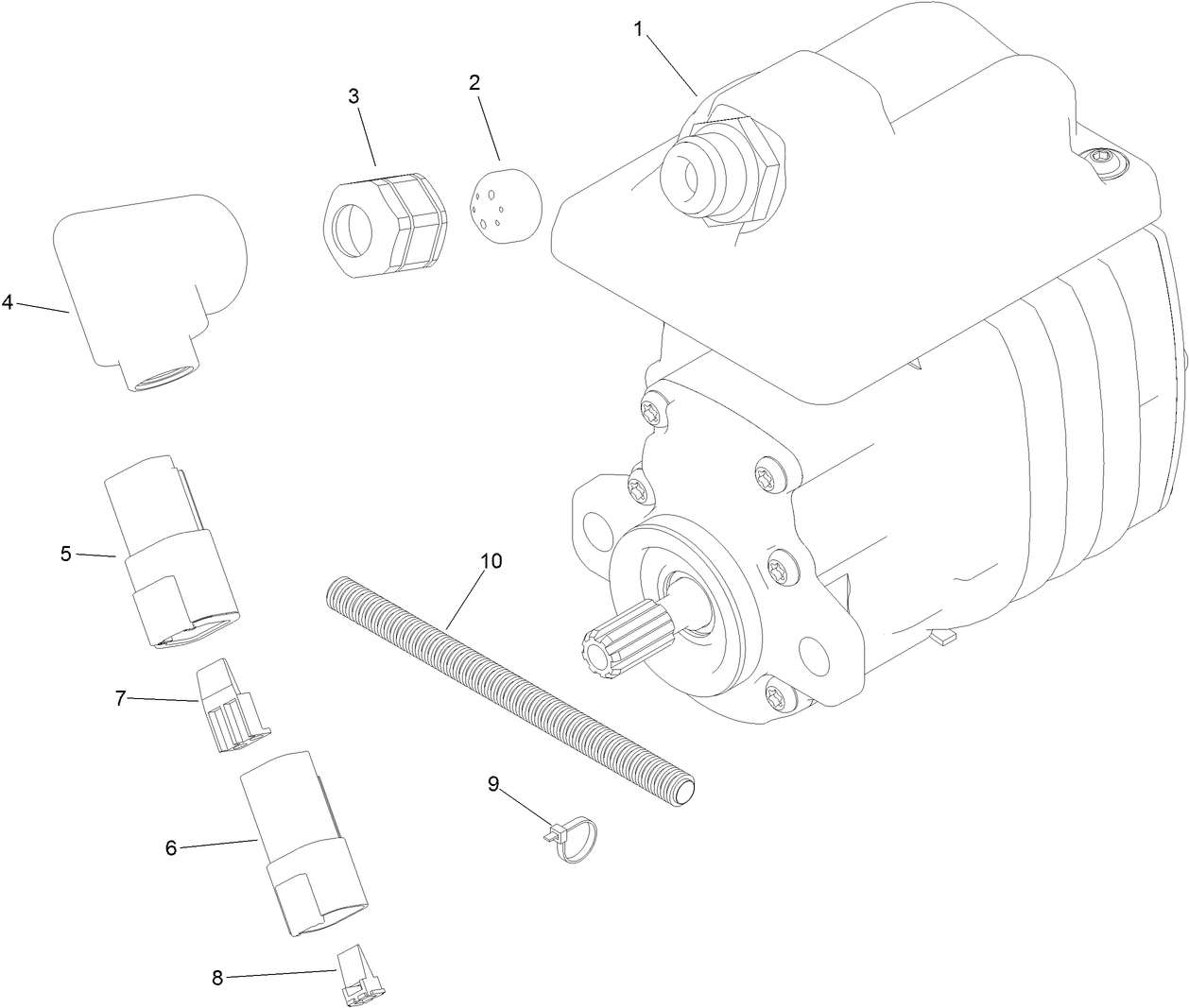 Electric Motor Assembly No. 138-8902
