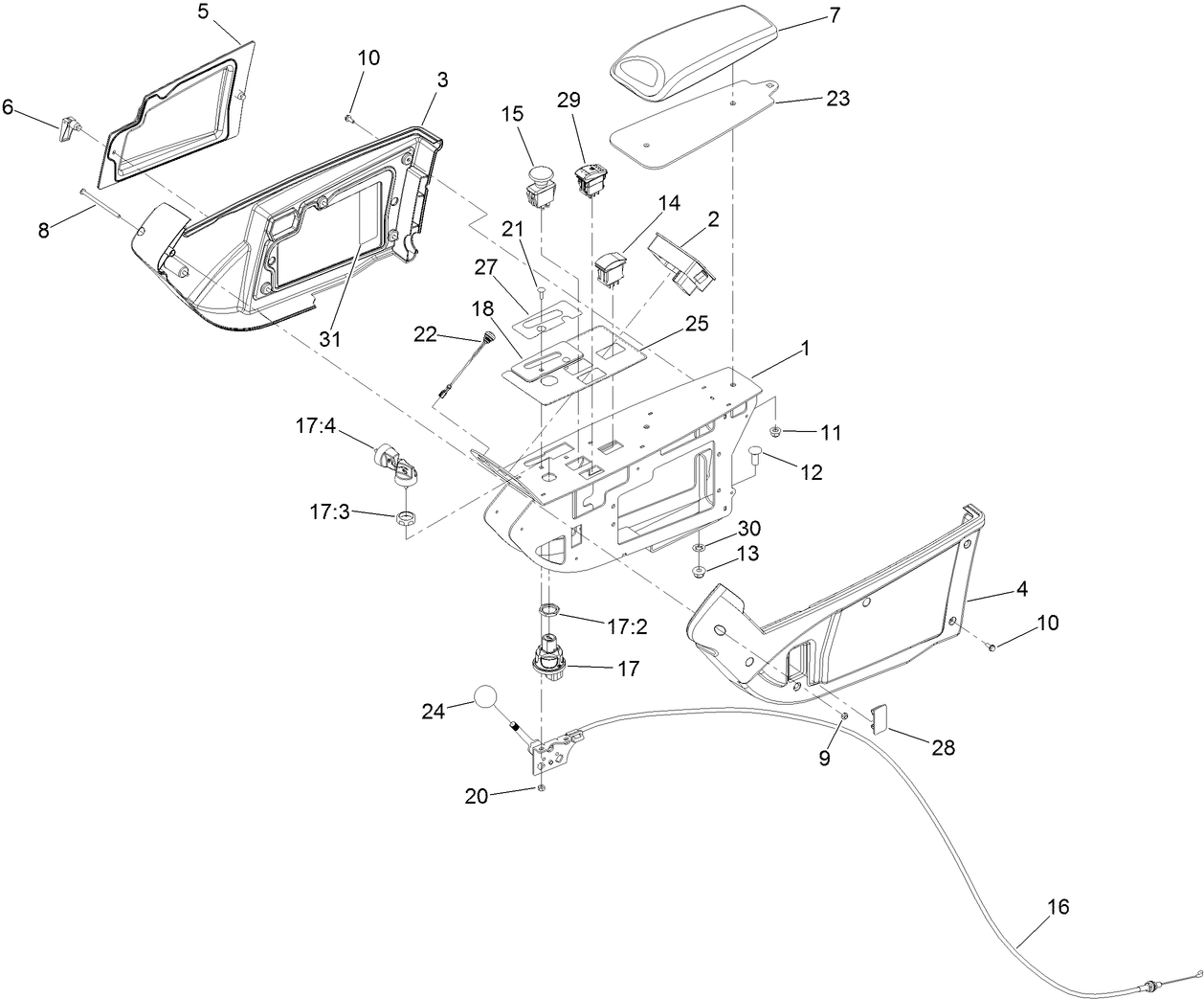 Control Console Assembly