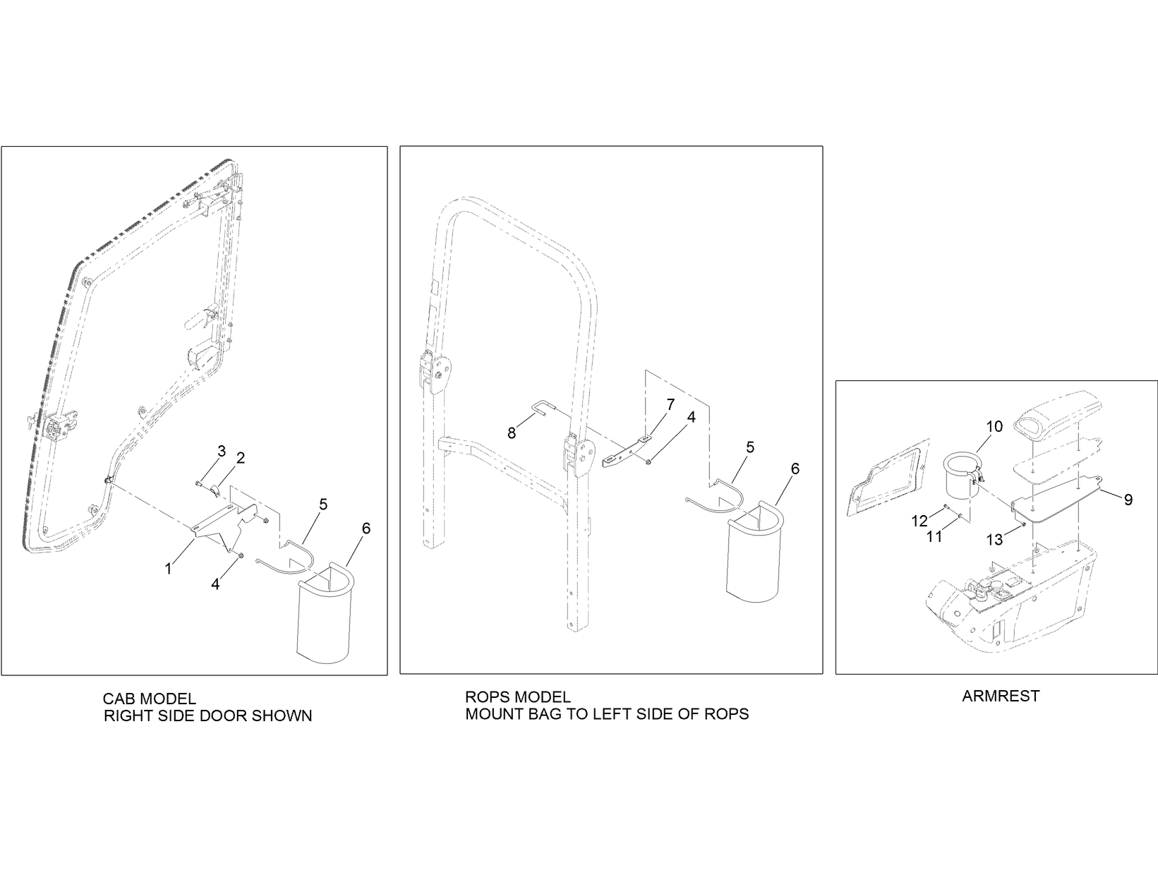 Storage Bag Kit Assembly No. 139-2020