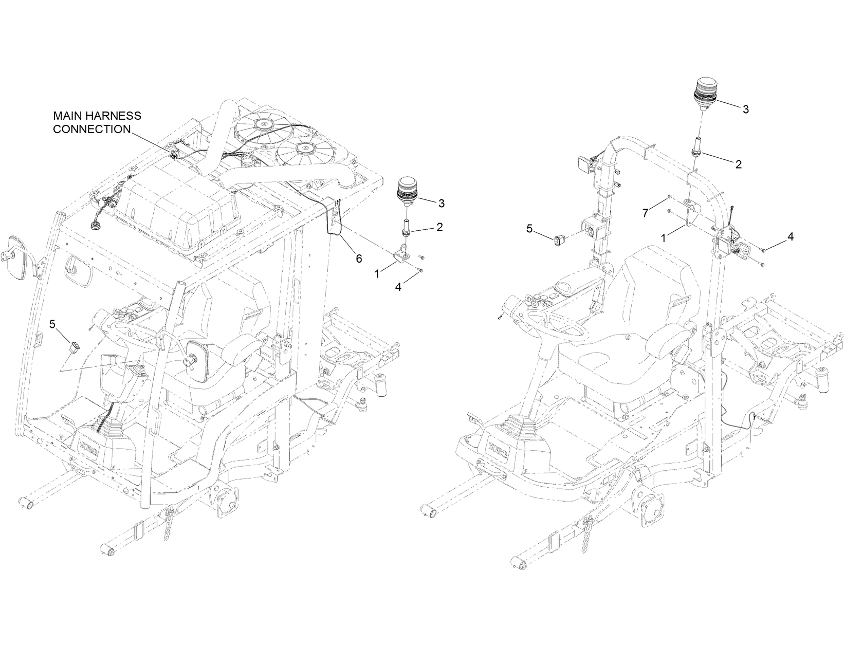 LED Beacon Kit Assembly