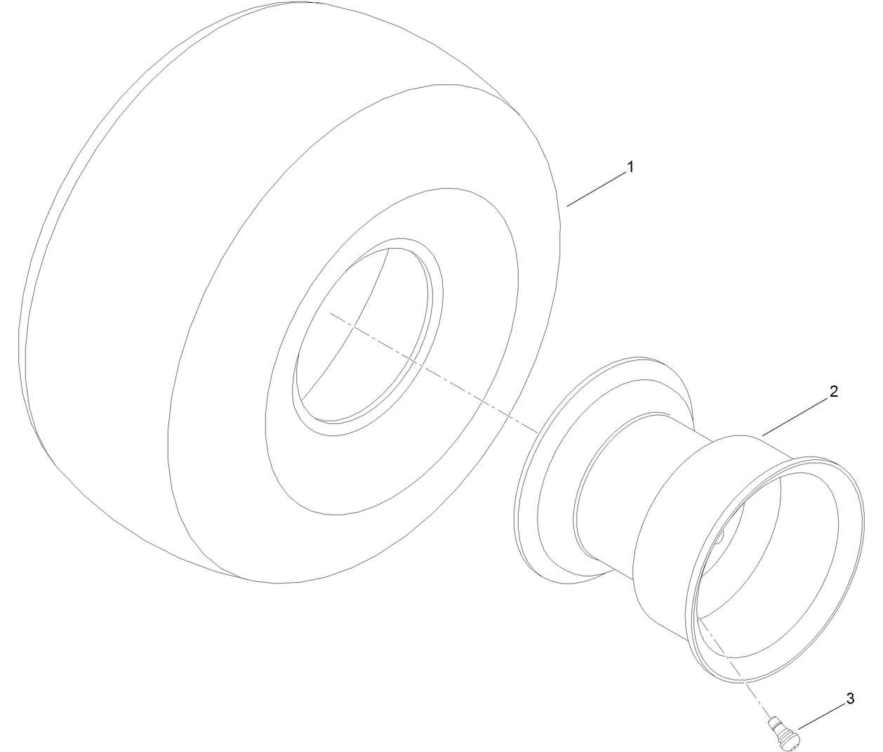 Wheel and Tire Assembly No. 112-0034