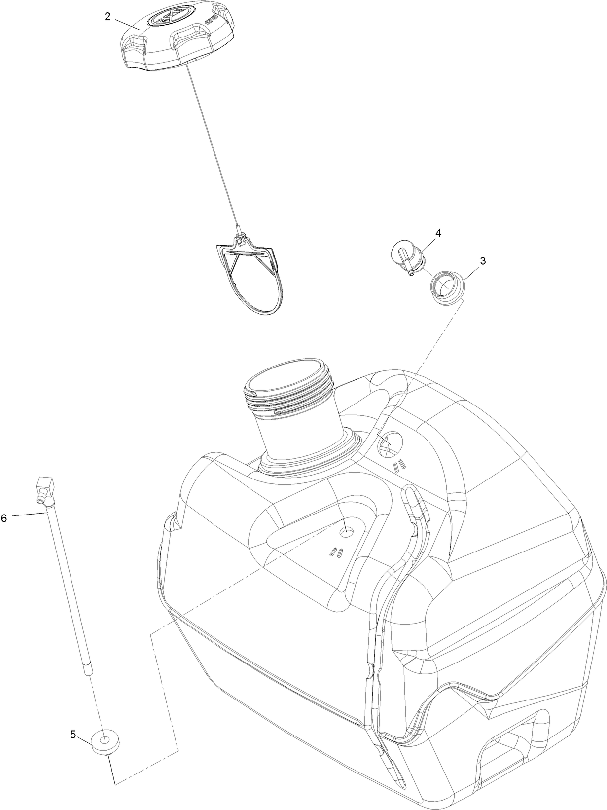 Fuel Tank Assembly no. 140-4343