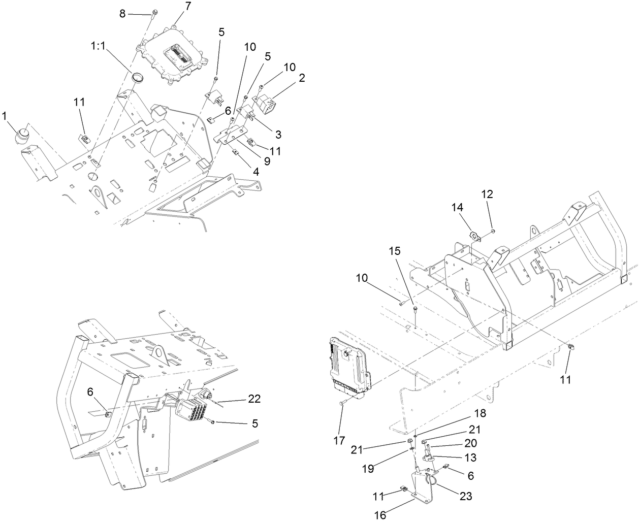 Dash Component Assembly