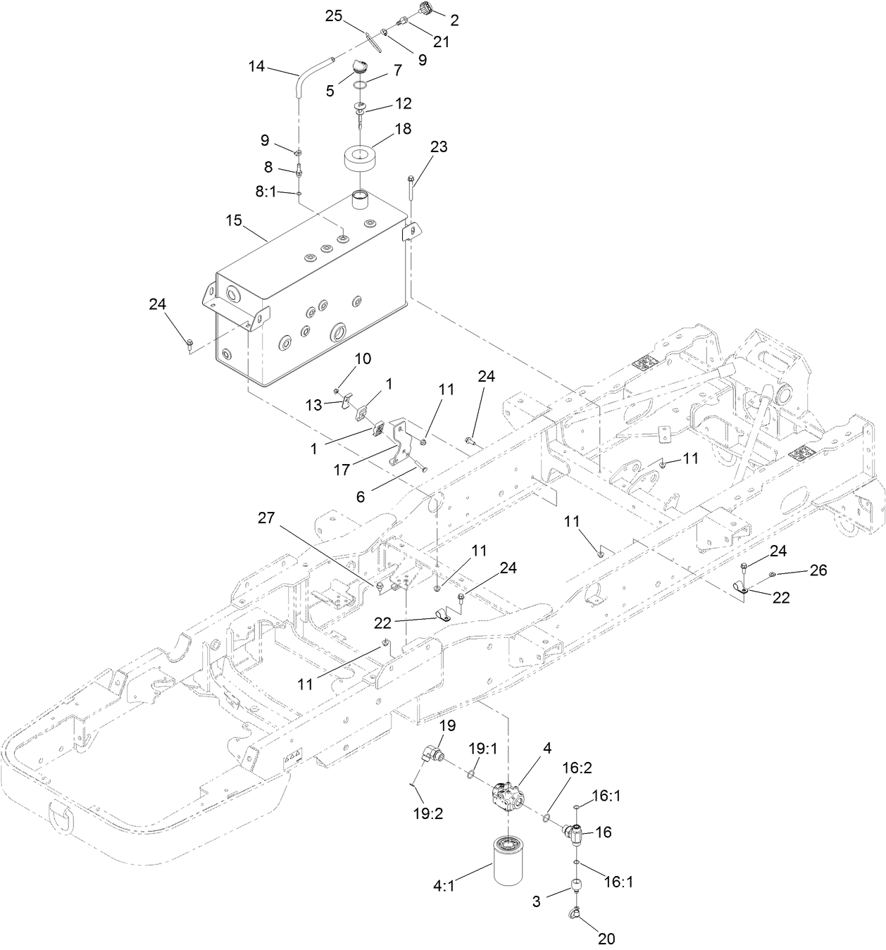 Hydraulic Tank Assembly