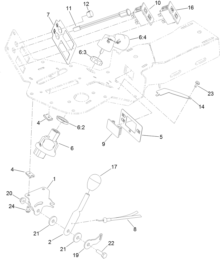 Ignition and Throttle Control Assembly