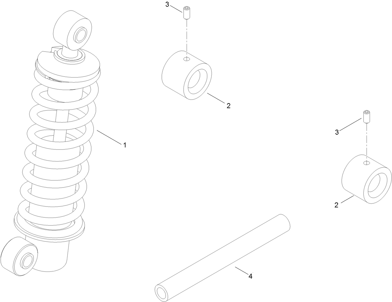 Heavy Duty Spring Kit  Assembly No. 140-2051