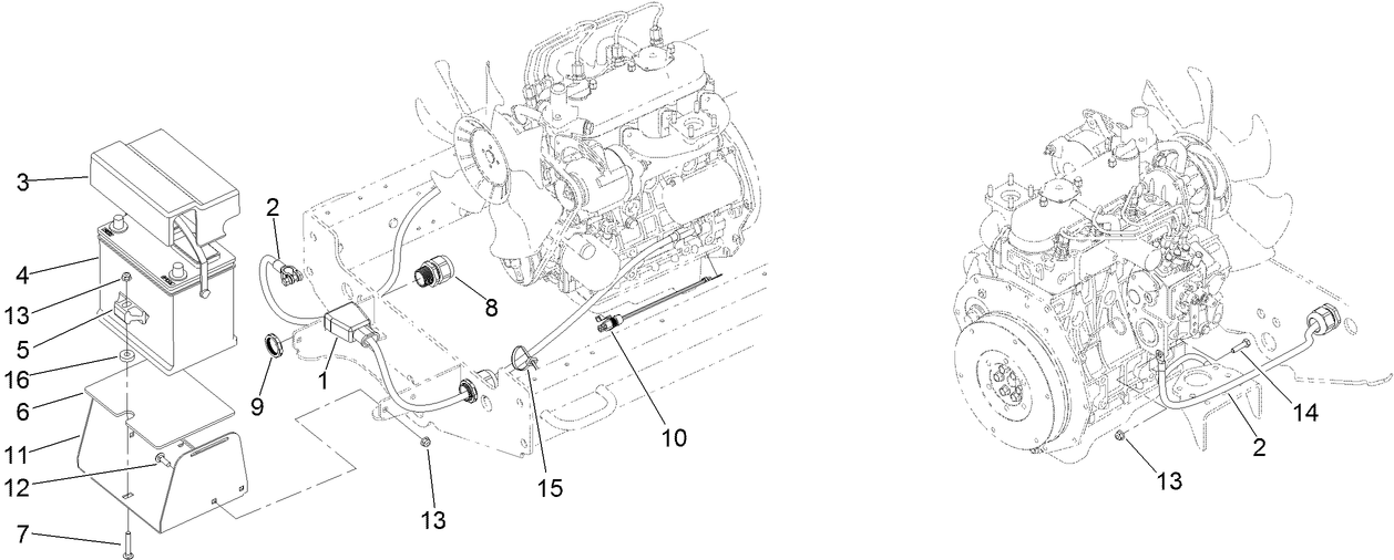 Battery Mounting Assembly