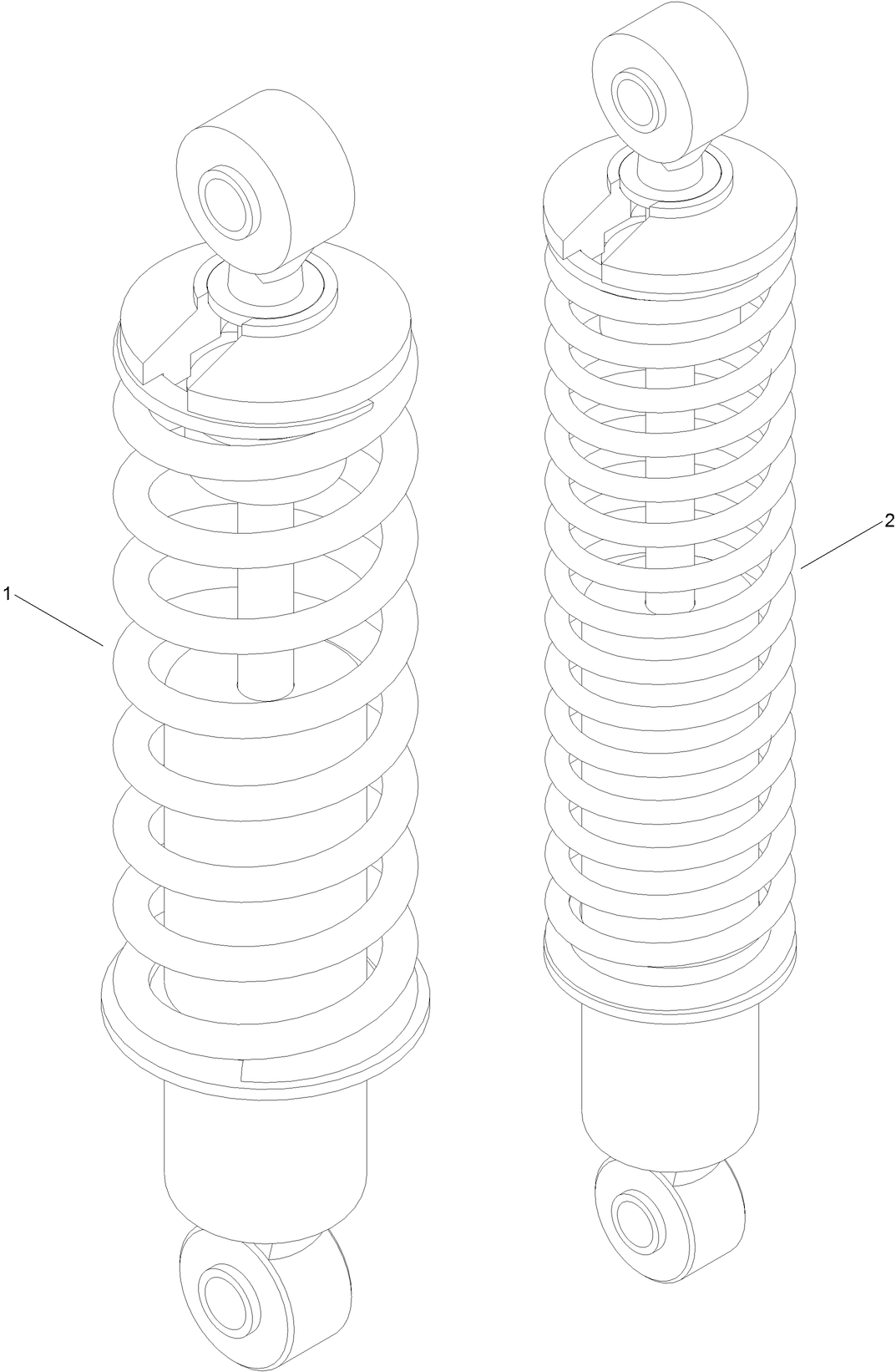 HD Spring Kit Assembly No. 140-2069