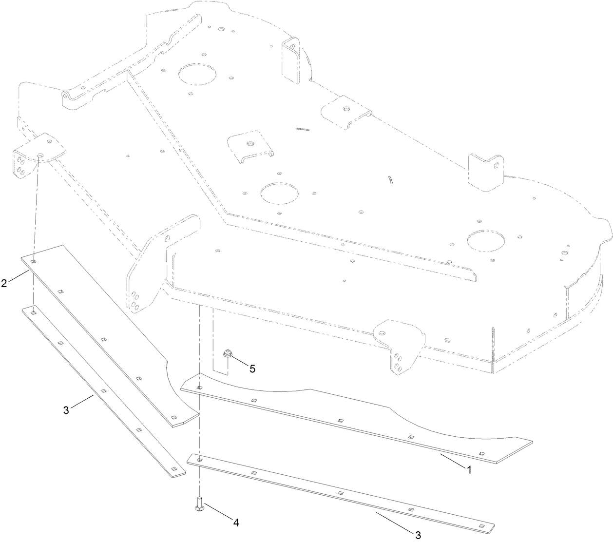 50 Inch Bagging Enhancement  Assembly No. 139-7459