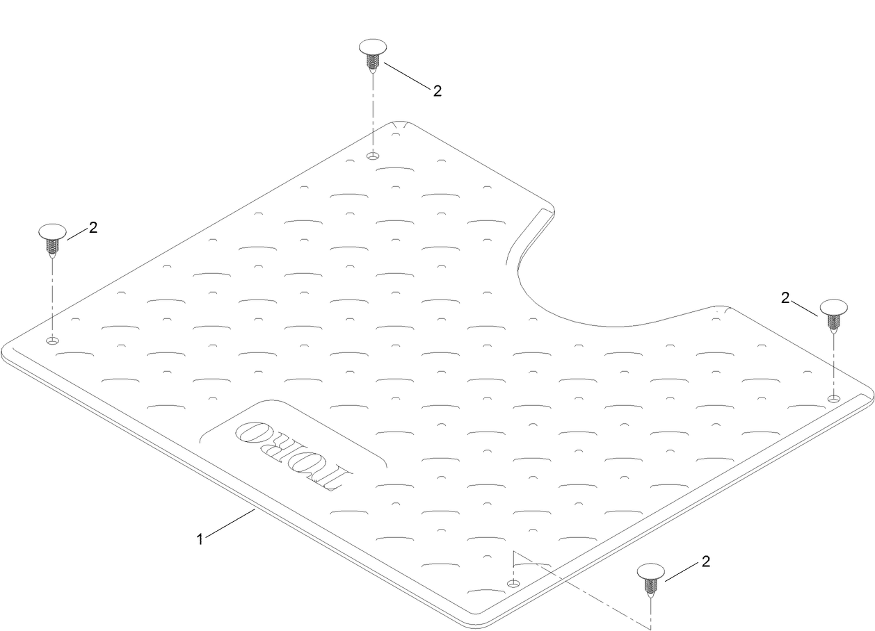 Floormat Kit Assembly No. 140-2061