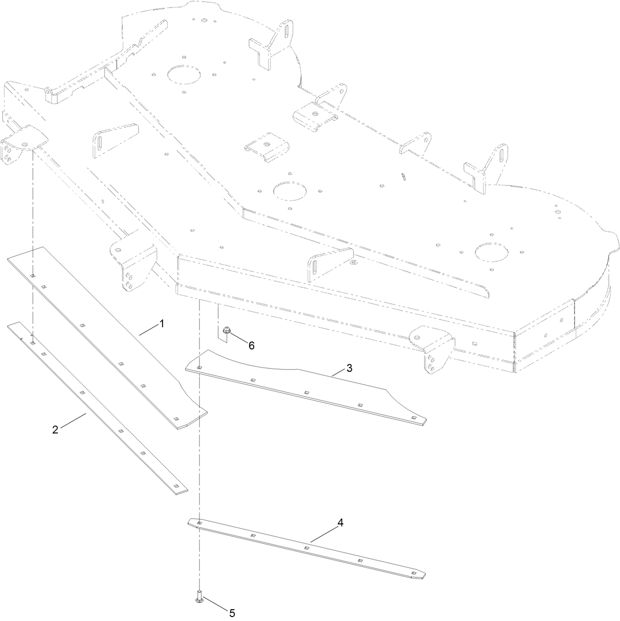 60 Inch Bagging Enhancement Kit No. 140-3508