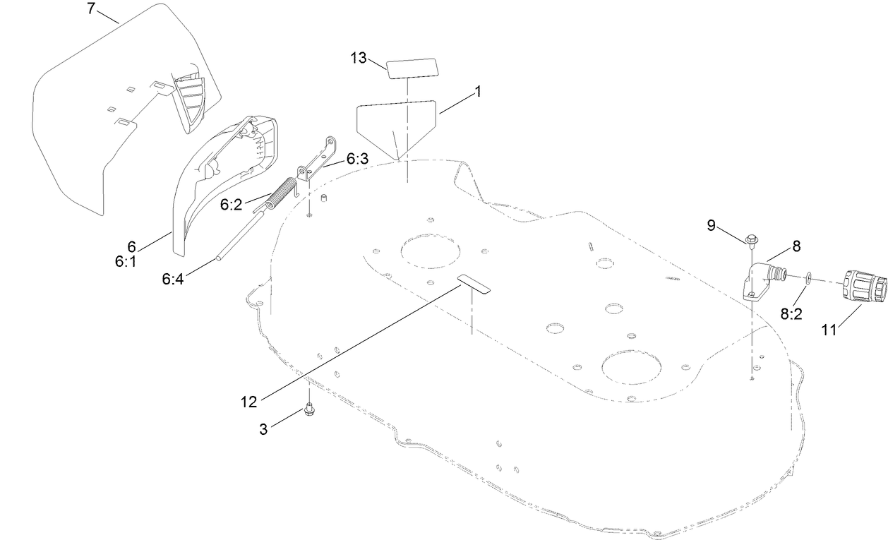 Side Discharge Chute Assembly