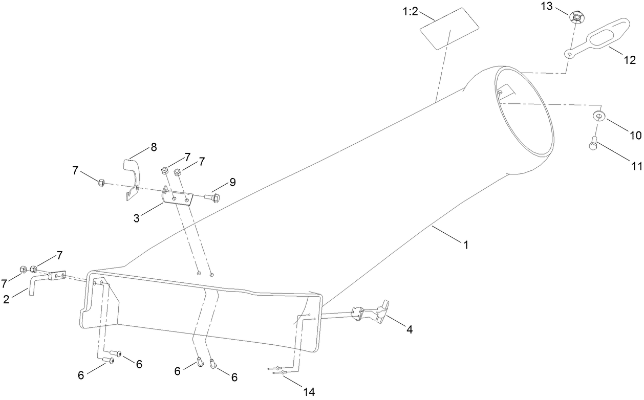 Chute Assembly No. 139-3259