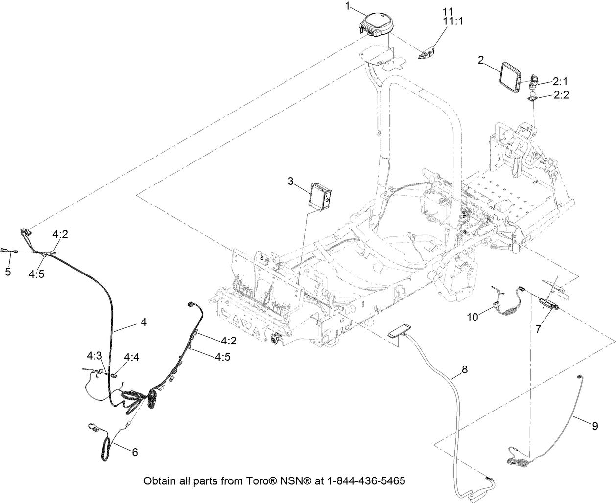 Multi Pro 1750  GeoLink CDMA Precision Spray System Assembly