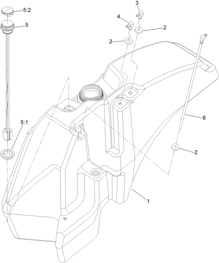 Fuel Tank Assembly No. 138-0291