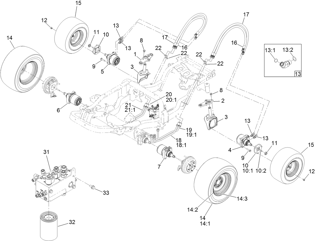 Hydraulic Drive Assembly
