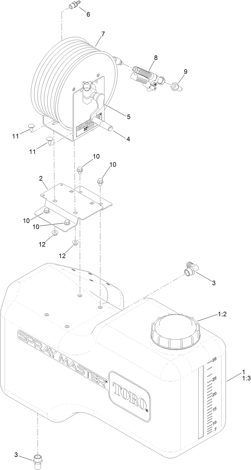 Tank Hose Reel Assembly
