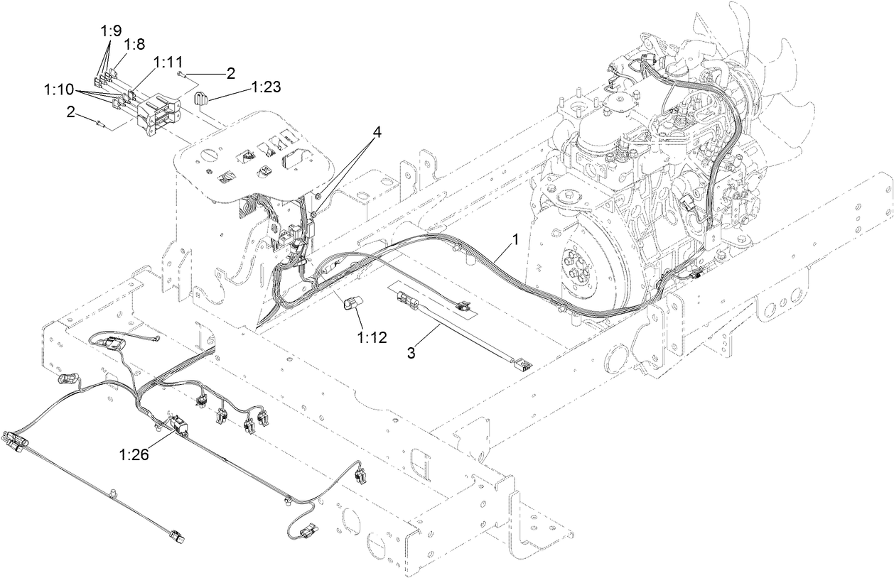 Main Wire Harness Assembly