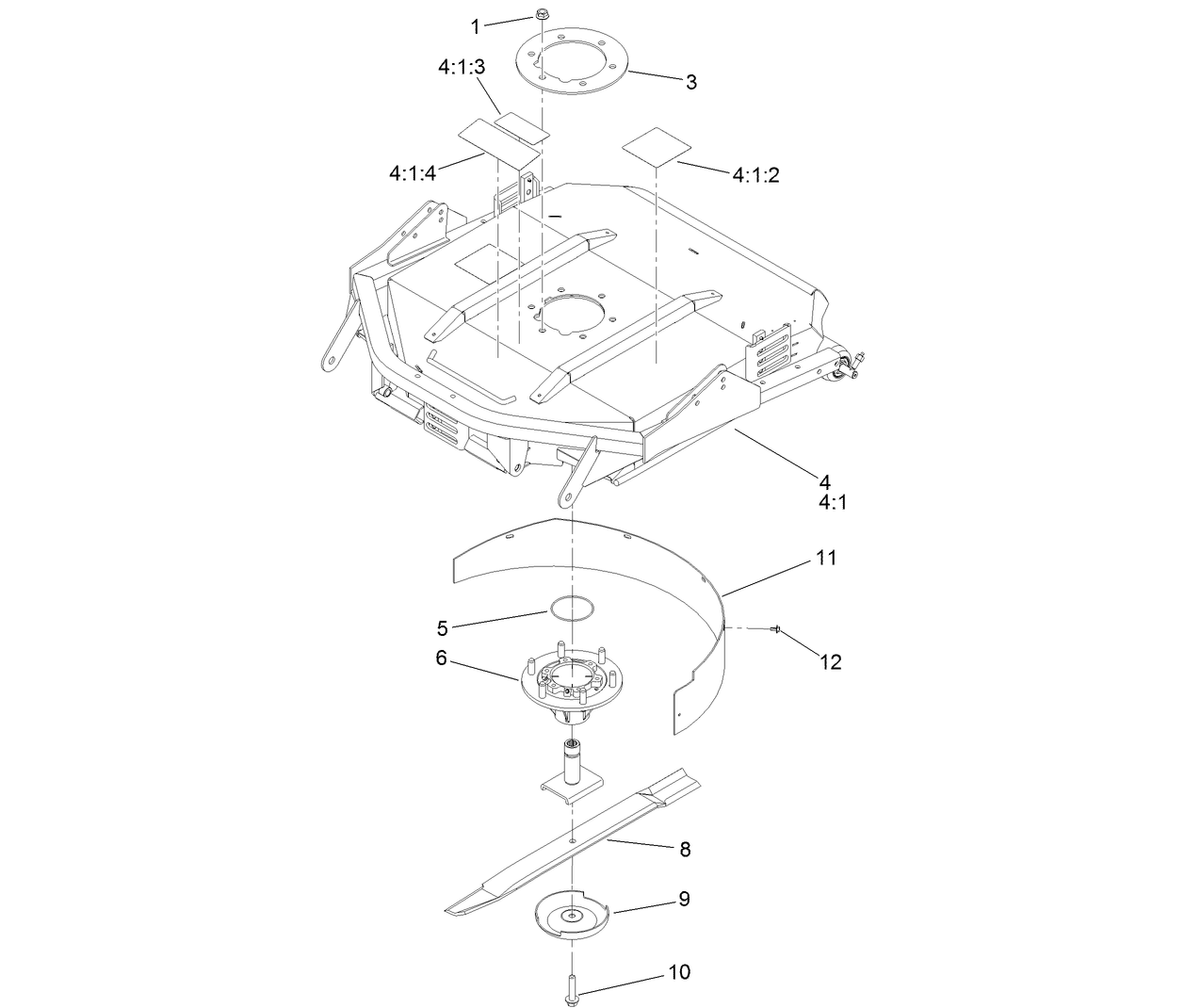 Chamber, Blade and Spindle Assembly