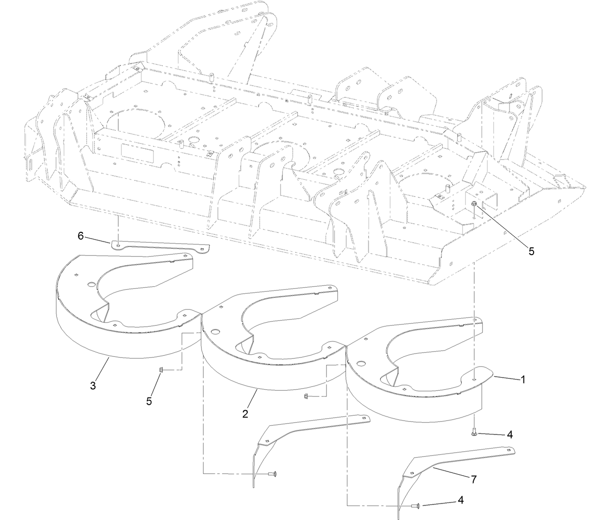 Right Hand Deck Chamber Assembly