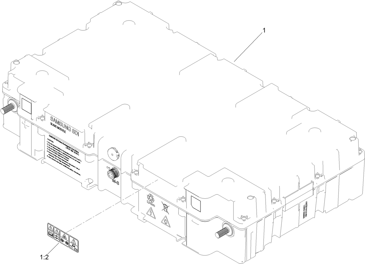 Battery Assembly No. 04070