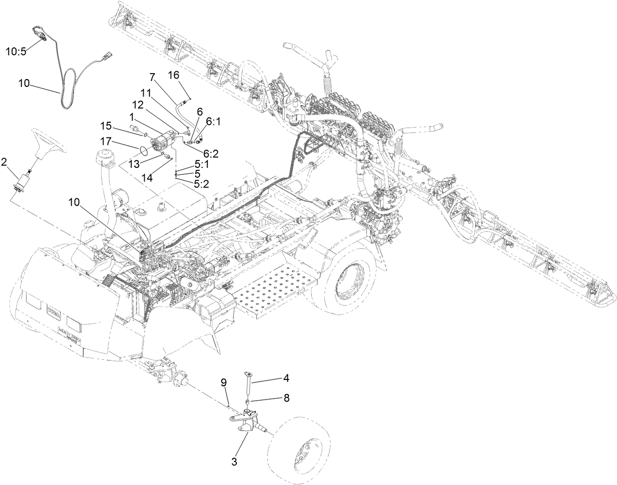 Autosteering Finish Kit Assembly No. 138-6246