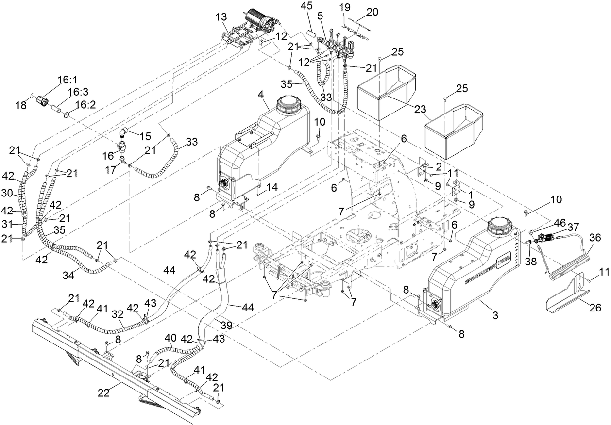 Spray System Assembly