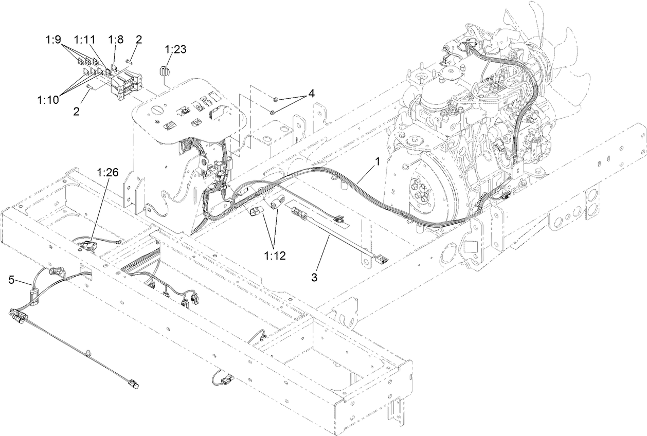 Main Wire Harness Assembly