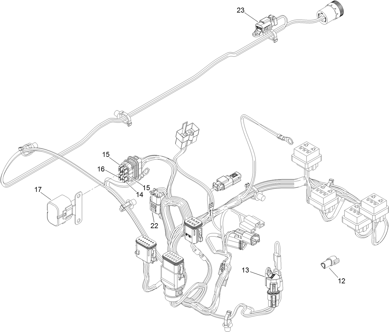 Wire Harness Assembly No. 122-1747