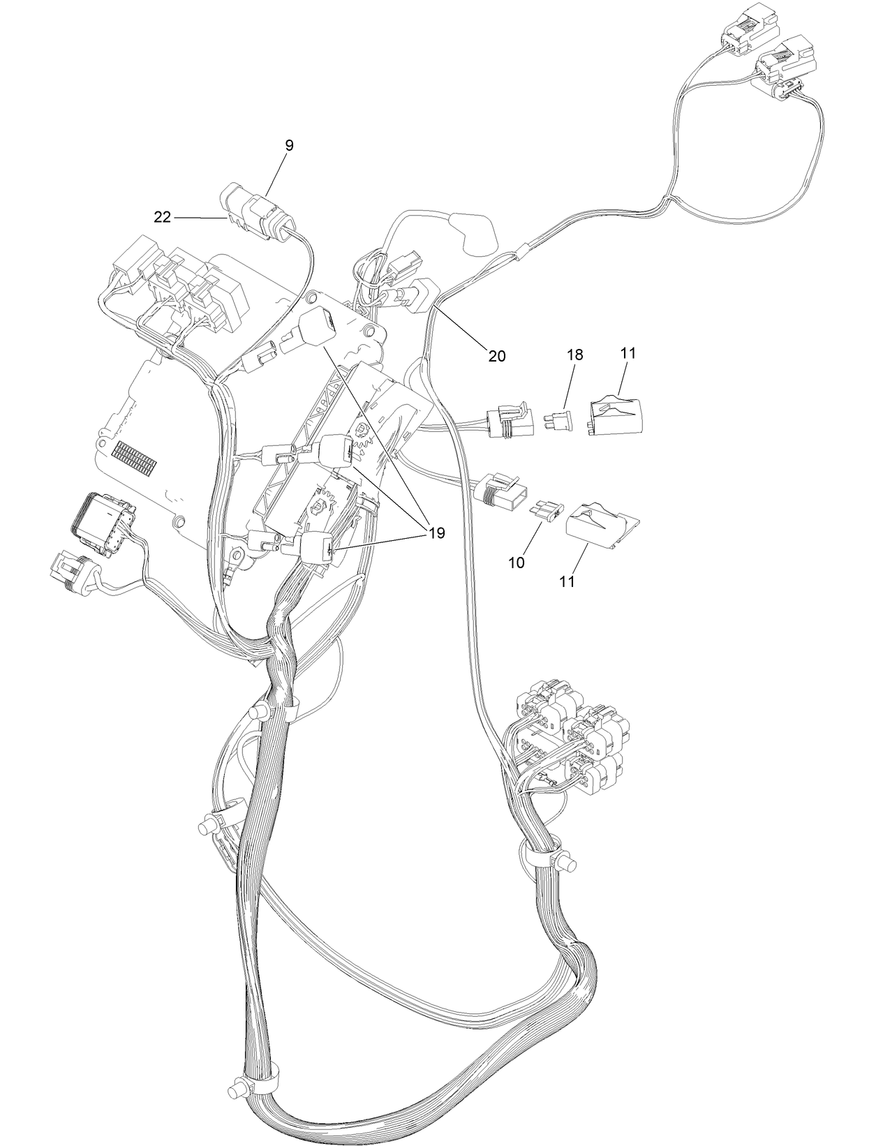 Wire Harness Assembly No. 119-4375