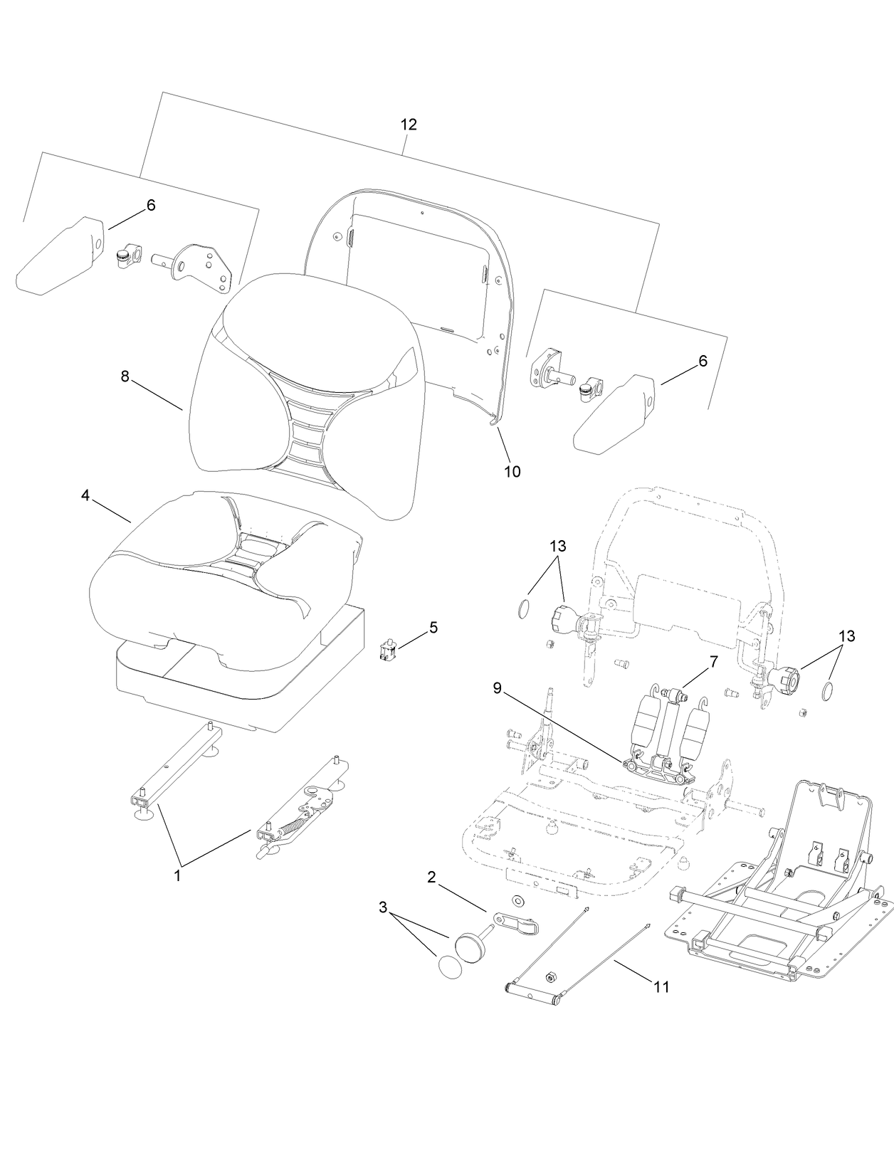 Seat Assembly No. 107-2286
